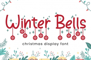 Winter Bells - Christmas Font Font Download