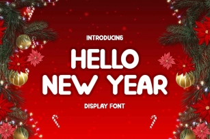 HELLO NEW YEAR Font Download
