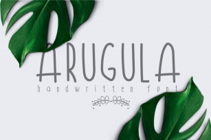 Arugula Font Font Download