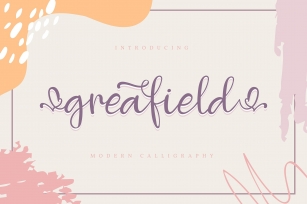 Greafield | Modern Calligraphy Font Font Download