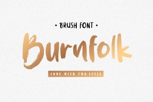 Web Font - Burnfolk Font Download