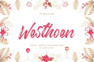 Westhoen Font Download