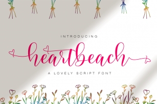 Heartbeach Font Download