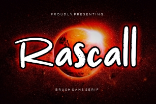 Rascall Brush Sans Font Download