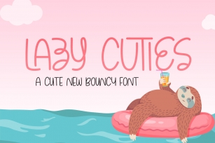 Lazy Cuties Font Font Download