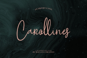 Carollines Script Font Font Download