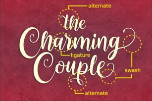 The Charming Couple Font Download