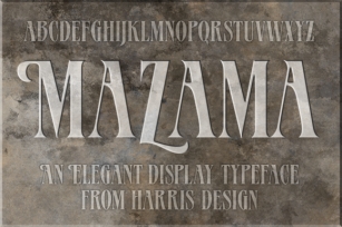 Mazama Font Download