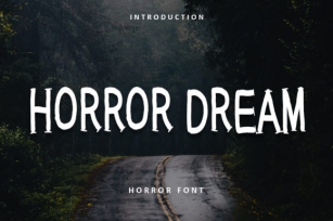Horror Dream Font Download