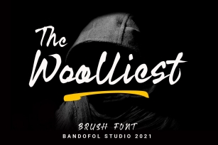 Woolliest brush Font Download