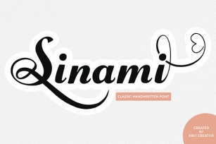 Sinami Font Download