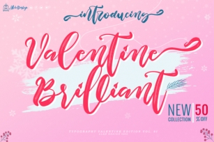 Valentine Brilliant Font Download