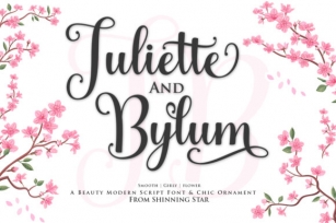 Juliette and Bylum Font Download