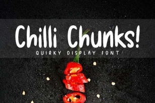 Chilli Chunks Font Download