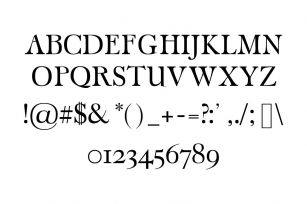 Carita Clean Serif Typeface Font Download