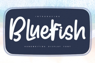 Bluefish Font Download