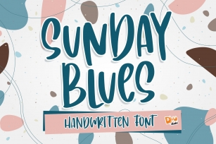 Sunday Blues - Handwritten Font Font Download