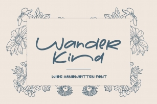 Wander Kind | Wide Fonts Font Download
