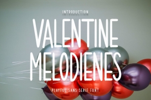 Valentine Melodienes - Modern Sans Serif Font Font Download
