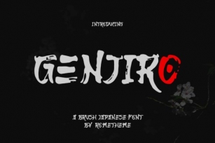 Genjiro Font Download
