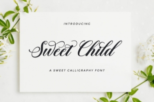 Sweet Child Font Download