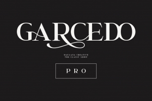 Garcedo Display Serif Font Font Download