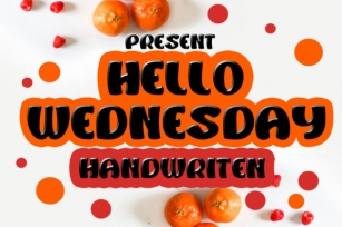 Hello Wednesday Font Download