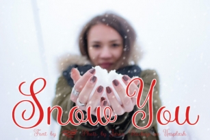 Snow You Font Download