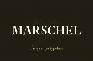 Marschel | a Classy Roman Typeface Font Download
