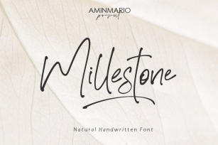 Millestone Font Download