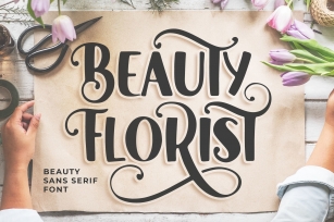 Beauty Florist Font Font Download
