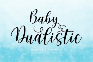 Baby Dualistic Font Download