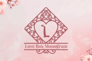 Love Box Monogram Font Download