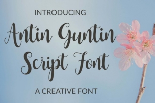 Antin Guntin Font Download
