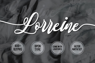Lorreine On Font Download