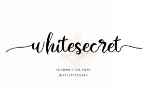 Whitesecret Font Download