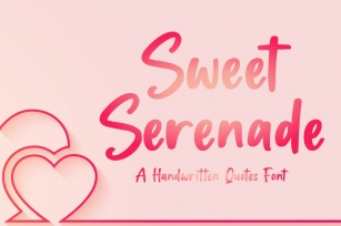 Sweet Serenade Font Download