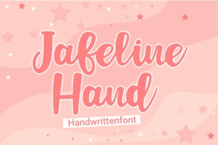 Jafeline Hand Font Download