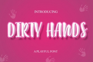 Dirty Hands Font Download