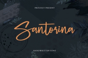 Santorina Font Download