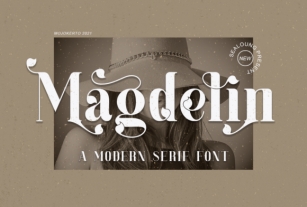 Magdelin Font Download