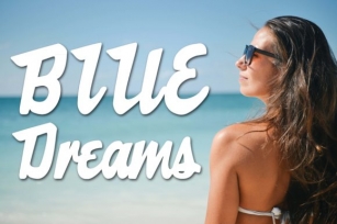 Blue Dreams Font Download