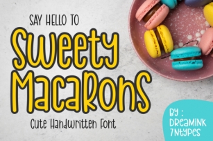 Sweety Macarons Font Download