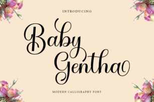 Baby Gentha Font Download
