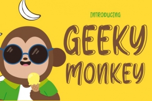 Geeky Monkey Font Download