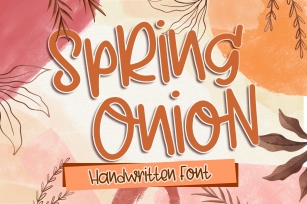 Spring Onion Font Download