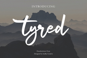Tyred Font Download