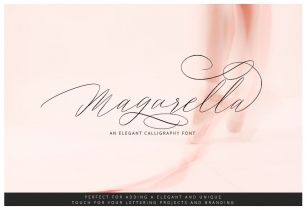Fresh Products | Magarella Script Font Download