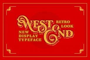 WEST END • Stout bonus Font Download
