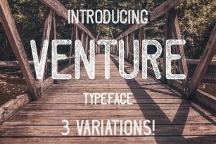 Venture Typeface Font Download